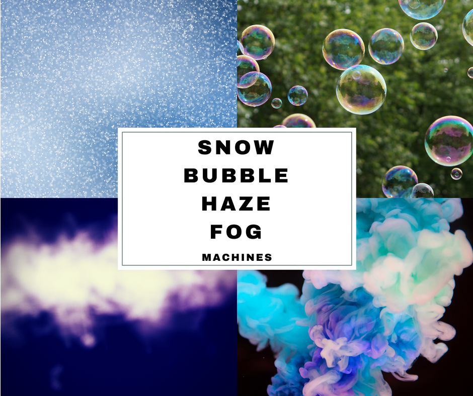 Snow Bubble Haze Fog Machine